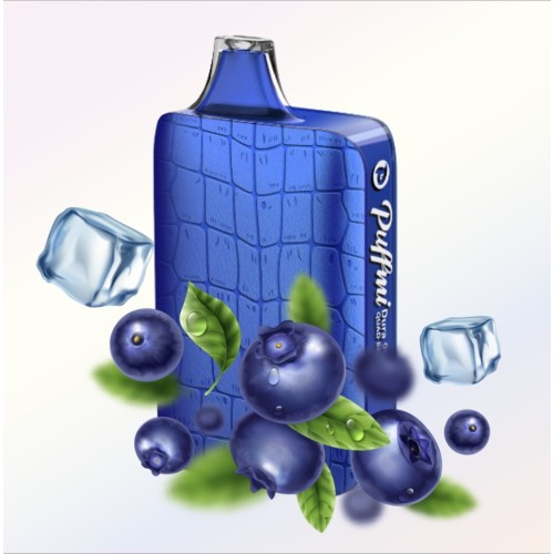 Электронная сигарета PuffMi Dura V2 STRONG 9000 - Лесные ягоды лёд