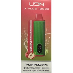 Электронная сигарета UDN X Plus 12000 Двойное Яблоко