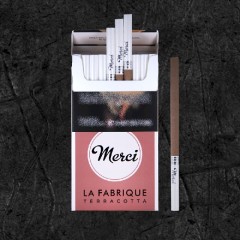 Сигареты MERCI La Fabrique Terracotta SuperSlim (Шоколад)