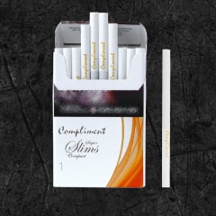 Сигареты Комплимент Супер Слим компакт 1 (Compliment SS compact 1) короткий