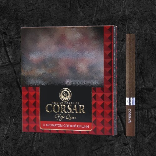 Сигариллы Корсар Мини Вишня Голд (Corsar of the Queen Mini Cherry Gold)